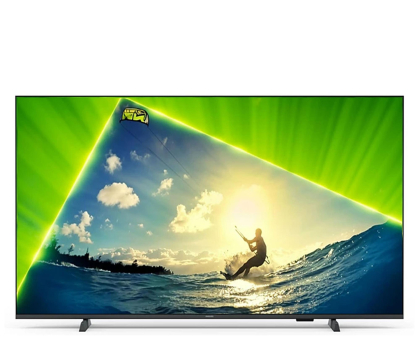 Telewizor 55" PHILIPS 55PUS8209 QLED 4K Titan OS Ambilight 3 Dolby Atmos